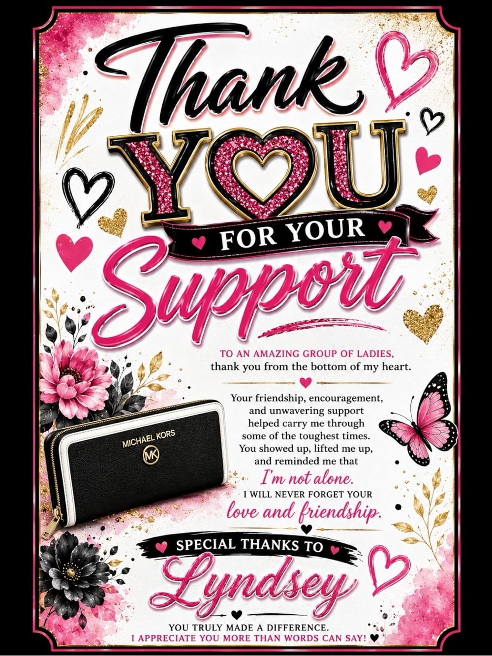 @lyndsey_s25 and friends. Thank you so much for all your support.(7/17/26)